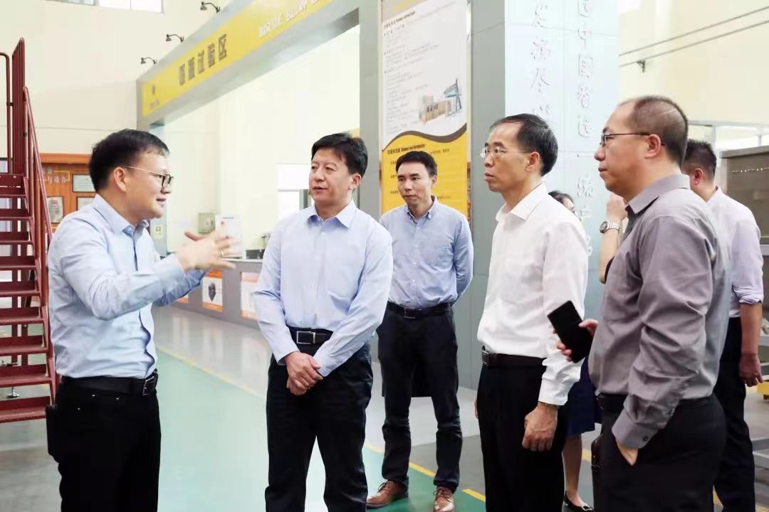 國家發(fā)改委政研室孫濤副主任一行蒞臨達(dá)意隆考察調(diào)研